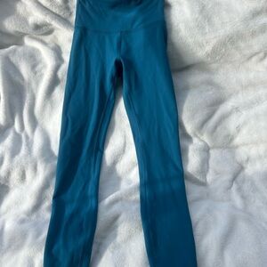 Lululemon teal leggings